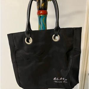 Kenneth Cole black nylon bag